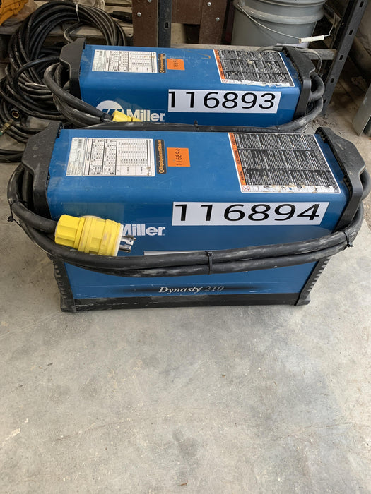 2020 MILLER ELECTRIC Dynasty 210 DX