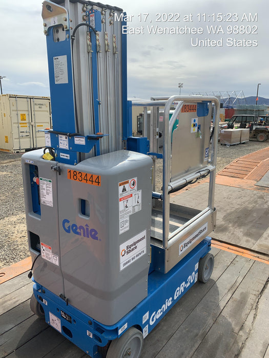2021 GENIE GR-20