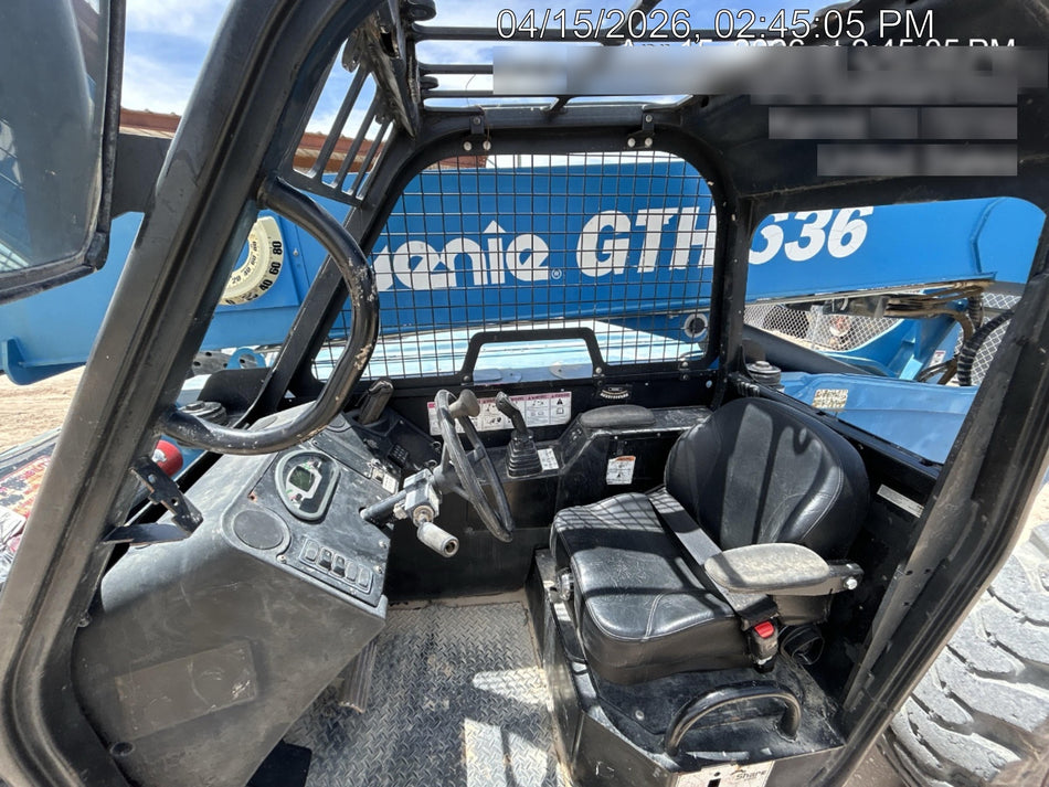 2017 Genie GTH-636 Genie GTH636, Foam Filled Tires, 48" carriage