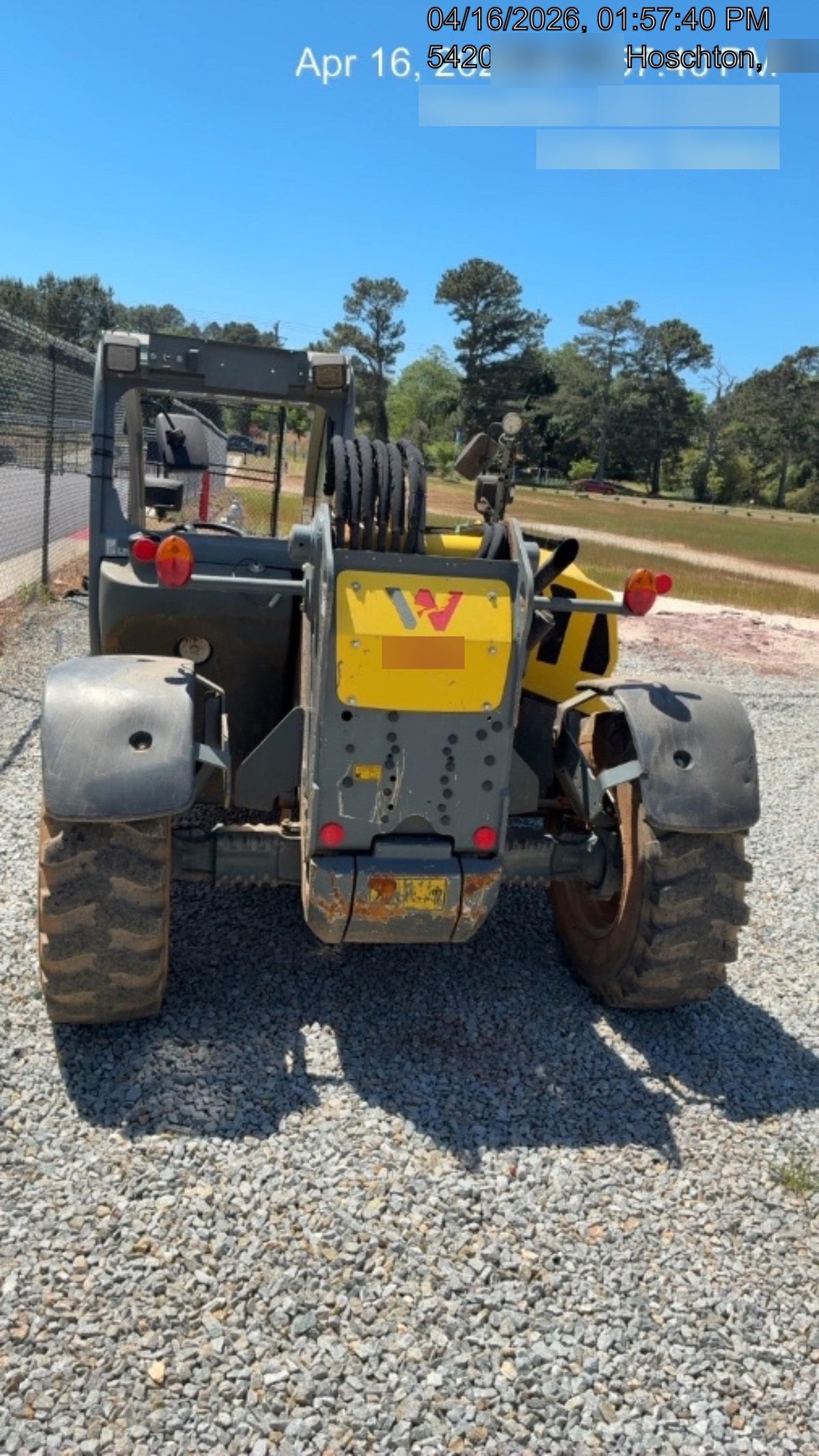 2019 WACKER NEUSON TH627