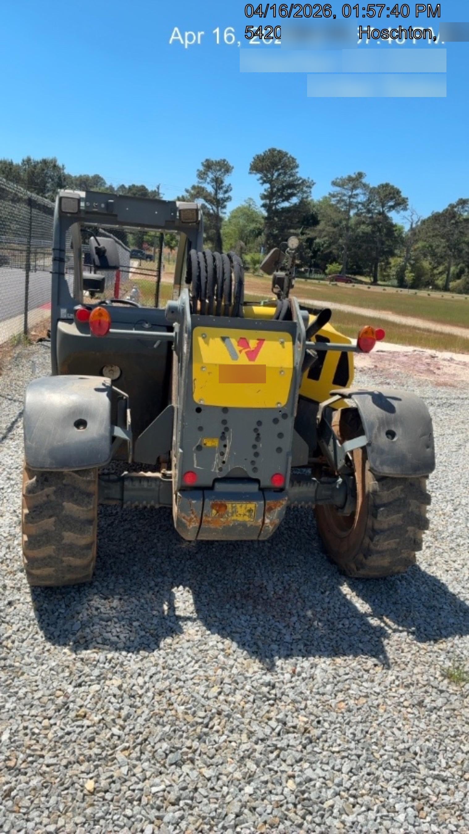 2019 WACKER NEUSON TH627