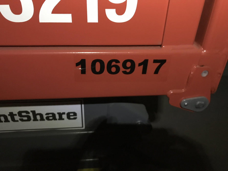 2020 Skyjack SJIII-3219 Solid NM Tires, Half height spring hinged entry gate, Dual Beacons, 800W Inverter