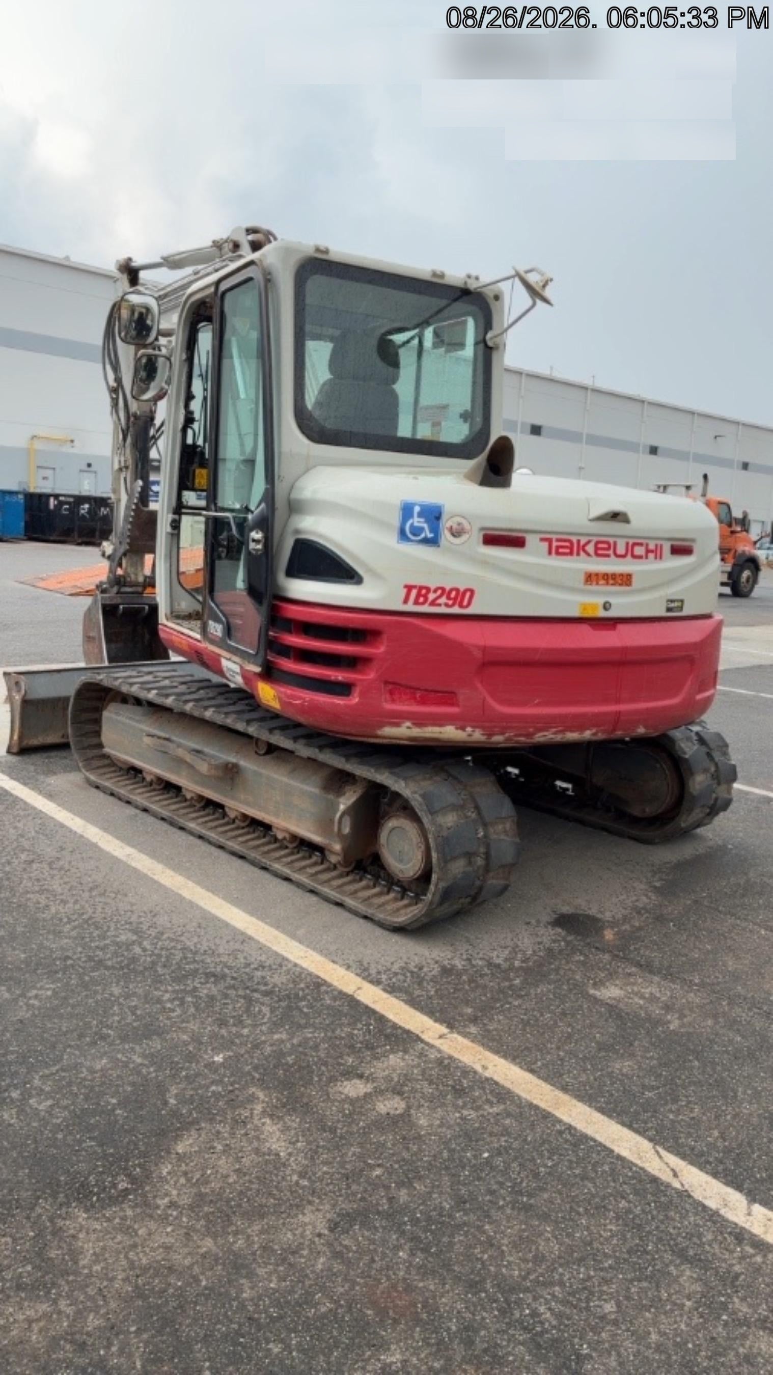 2024 TAKEUCHI TB290-CR