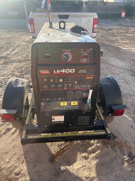 2024 Lincoln Electric LE400 Kubota V1505, Trlr, Cable Rack, Light Kit, ES Decals, T3
