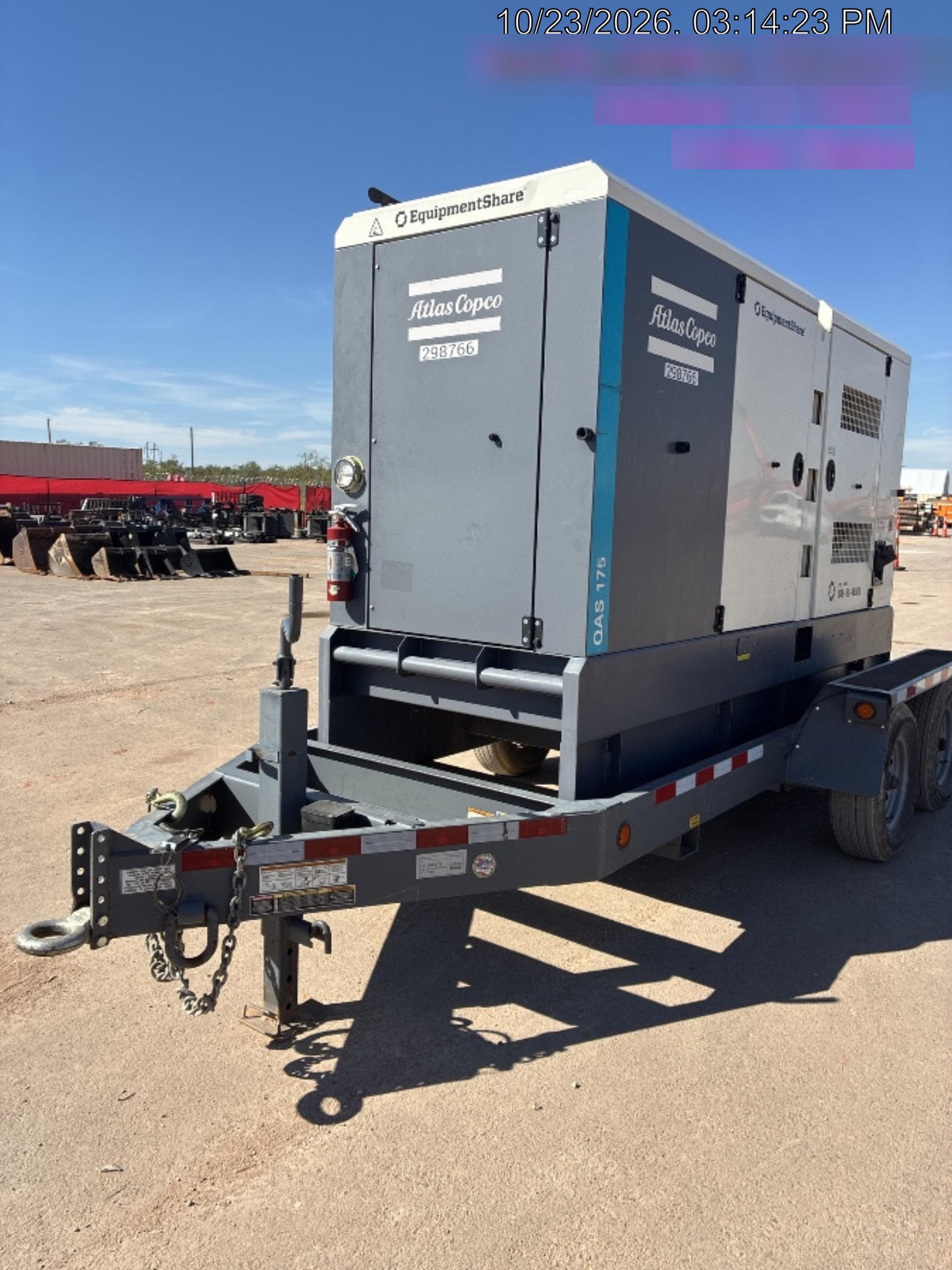 2023 ATLAS COPCO QAS 175