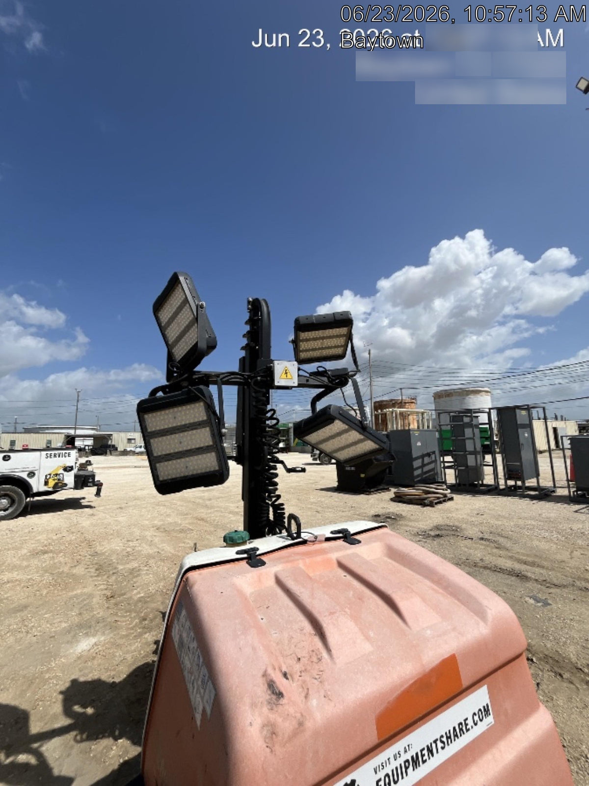 2023 Generac MLT2 Diesel, Flex Switch 120V Input, Powerzone Controller, 
(4) 320W LED Lights, 4kW Generator, 39.9 Gal Fuel Tank, 2" Ball, T3