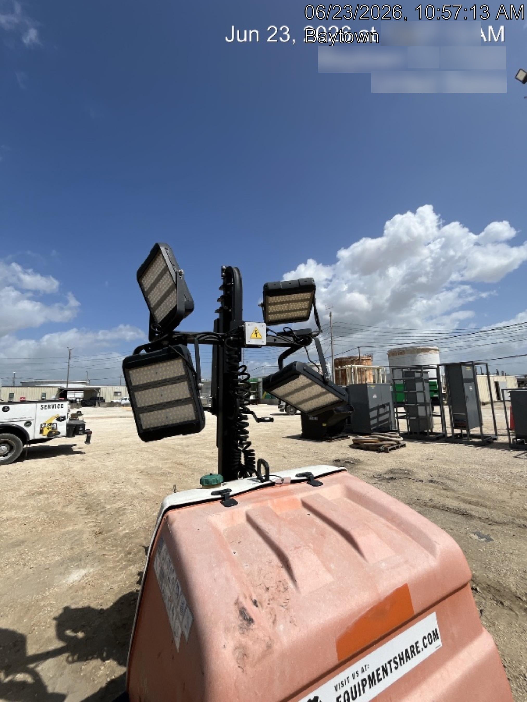 2023 Generac MLT2 Diesel, Flex Switch 120V Input, Powerzone Controller, 
(4) 320W LED Lights, 4kW Generator, 39.9 Gal Fuel Tank, 2" Ball, T3