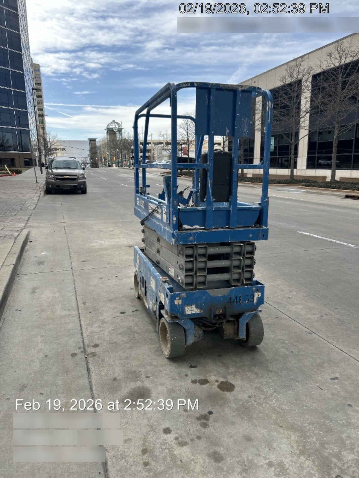 2019 Genie GS-1930 Fixed rails with chain Entry