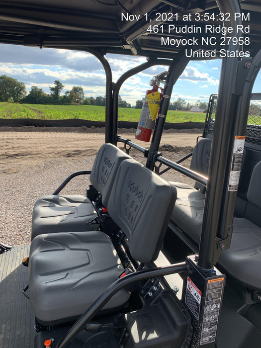 Kubota RTV-X1140W-H Plastic Canopy, Windshield Acrylic Clear, LED Strobe Light, Wire Harness Kit, Back up Alarm