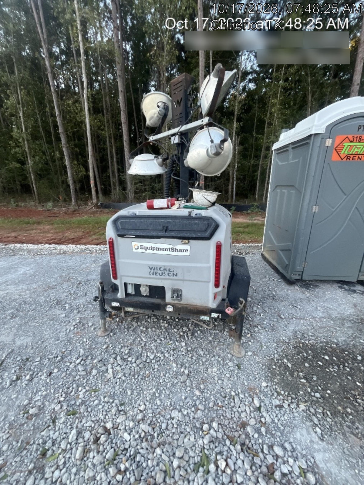Wacker Neuson LTV6K-MH Wacker Neuson LTV6K Towable Light Tower