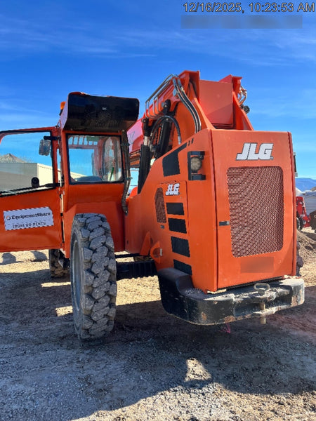 2019 Skytrak 6036 Cab/Heat/Air, Solid Tires, LED Work Lights, Beacon w/50" Carriage, 48" Pallet Forks