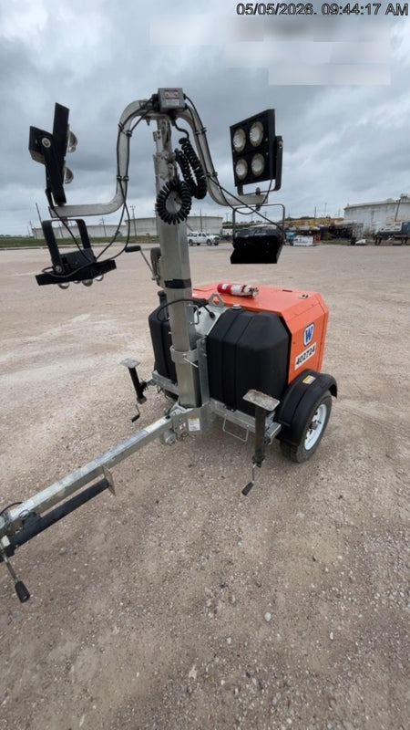 2024 Wanco WLTT-4MM4K Diesel, Deep Sea Controller, Shore Power Plug, Auto Start, (4) 350W LED Floodlights, 4kW Generator, 60 Gal Fuel Tank, 2" Ball, T3