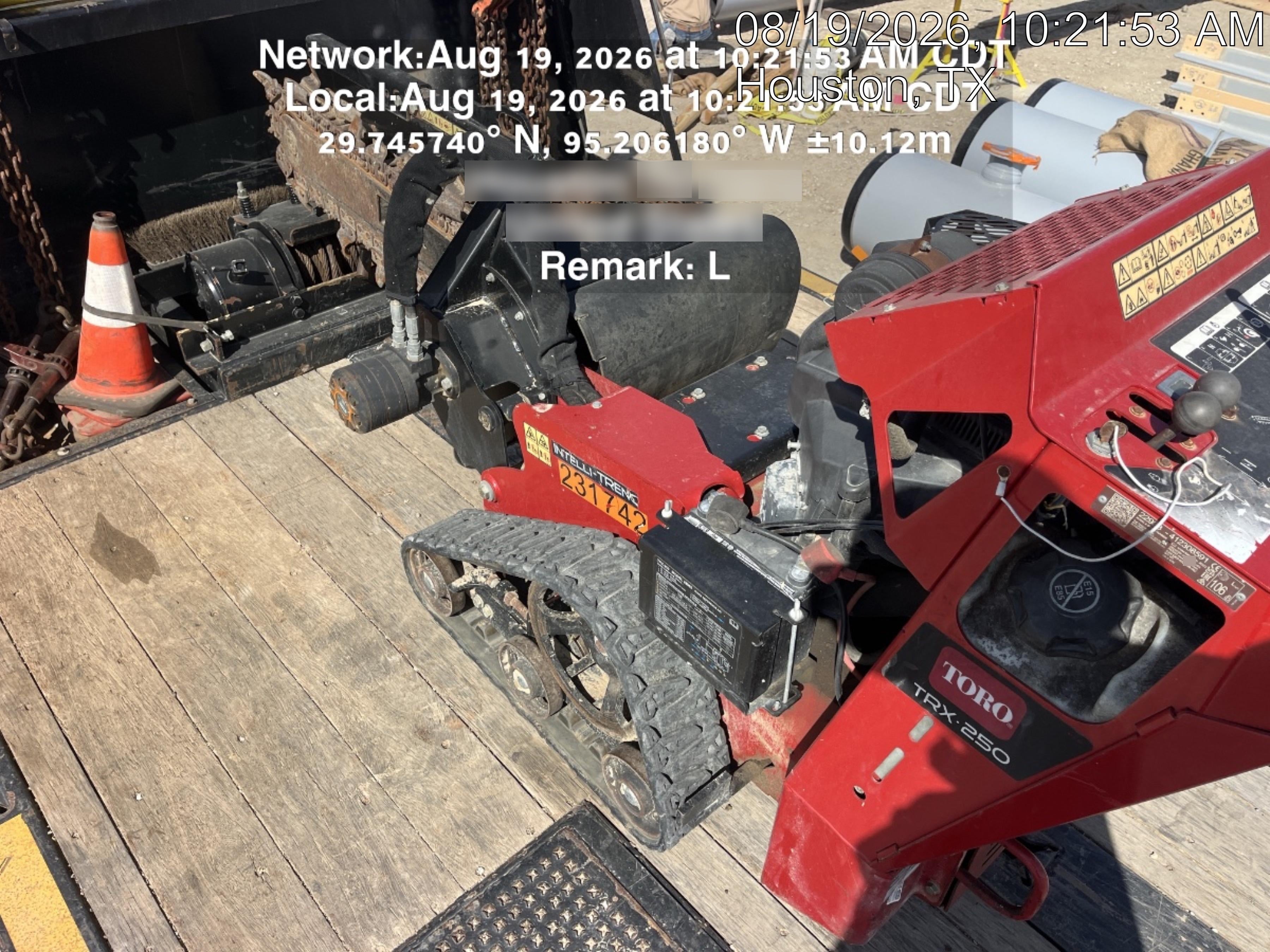 2022 TORO TRX-250