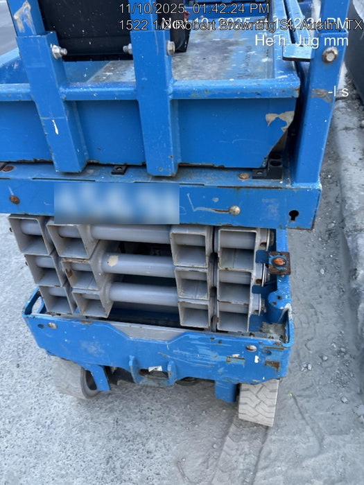 2019 Genie GS-1930 Fixed rails with chain Entry