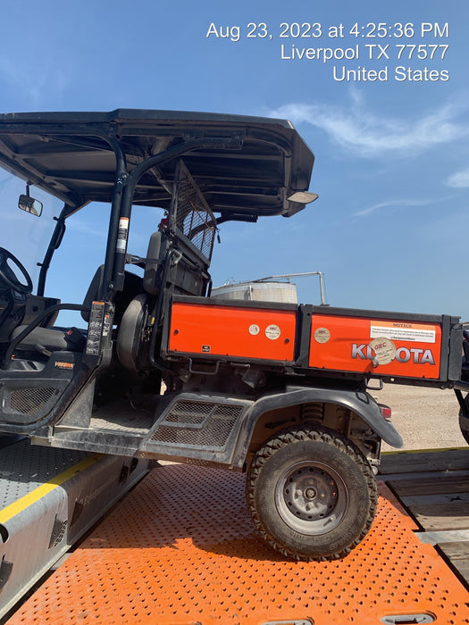 2021 Kubota RTV-X1140WL-H Canopy, Diesel, 4 Passanger, Windshield, Mirror, Backup Alarm, Beacon