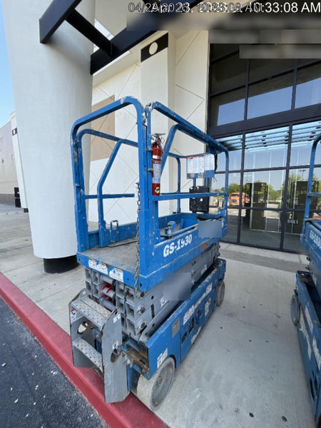 2020 Genie GS-1930 Fixed rails with chain entry gate - Pre A92.20