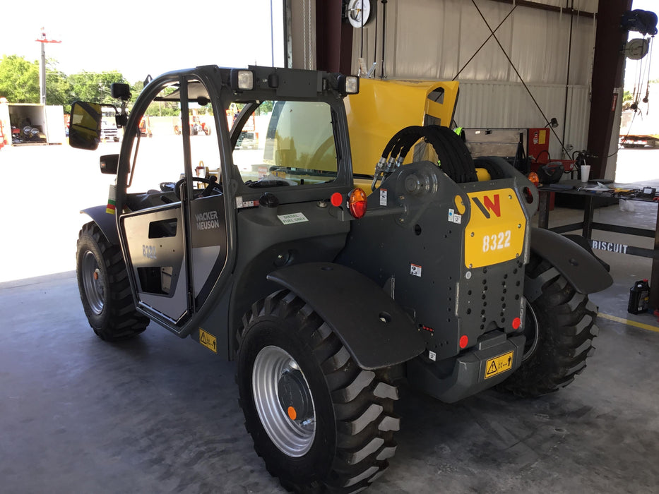 2018 Wacker Neuson TH627 Wacker Neuson TH627 Telehandler w/Canopy, Solid Tires, 48" Carriage and Forks
