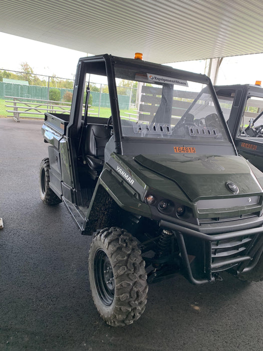 2021 Yanmar YU1000 Canopy, Steel Wheel, Poly WindShield, Beacon, Backup Alarm