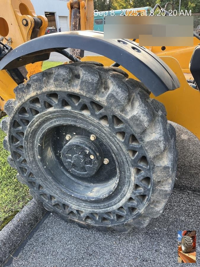 2019 JCB 510-56 Canopy, 74 HP, Solid Tires, STD Worklight, Beacon, Aux Hydraulics, Lifting Eye, Back up Alarm w/66" Carriage/60" Forks