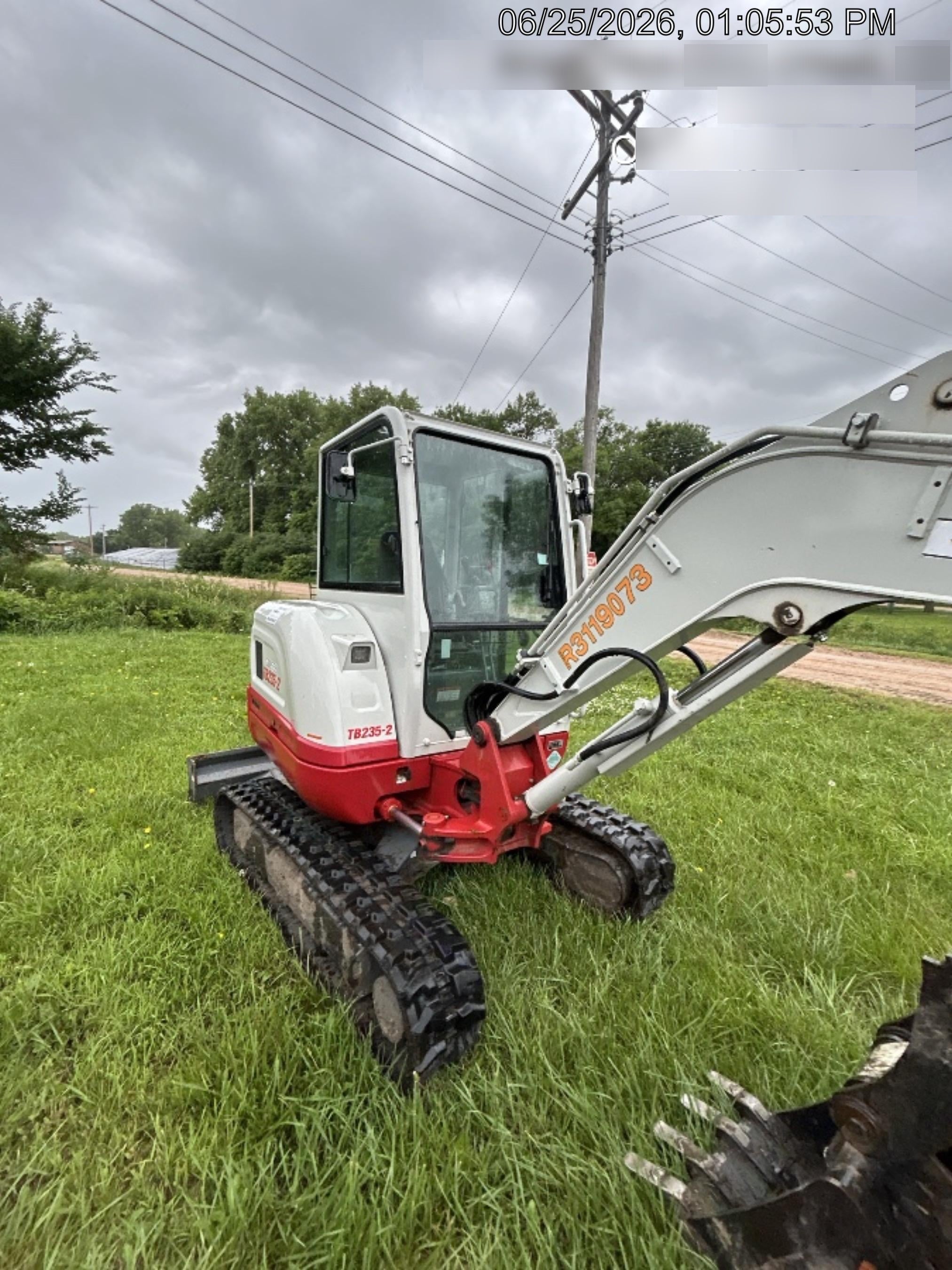 2022 TAKEUCHI TB235-2CR