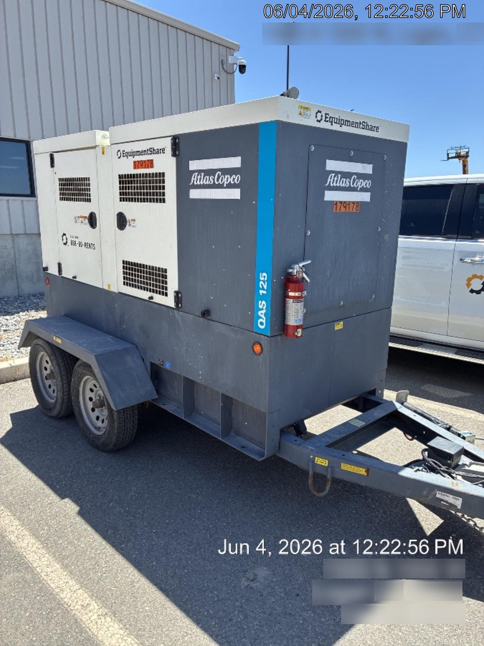 2021 ATLAS COPCO QAS 125