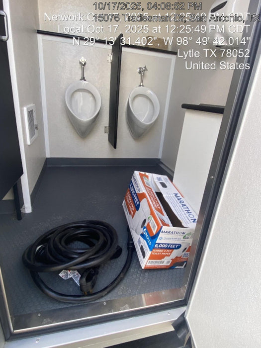 2025 NATIONAL RESTROOM TRAILERS NRT4MDS