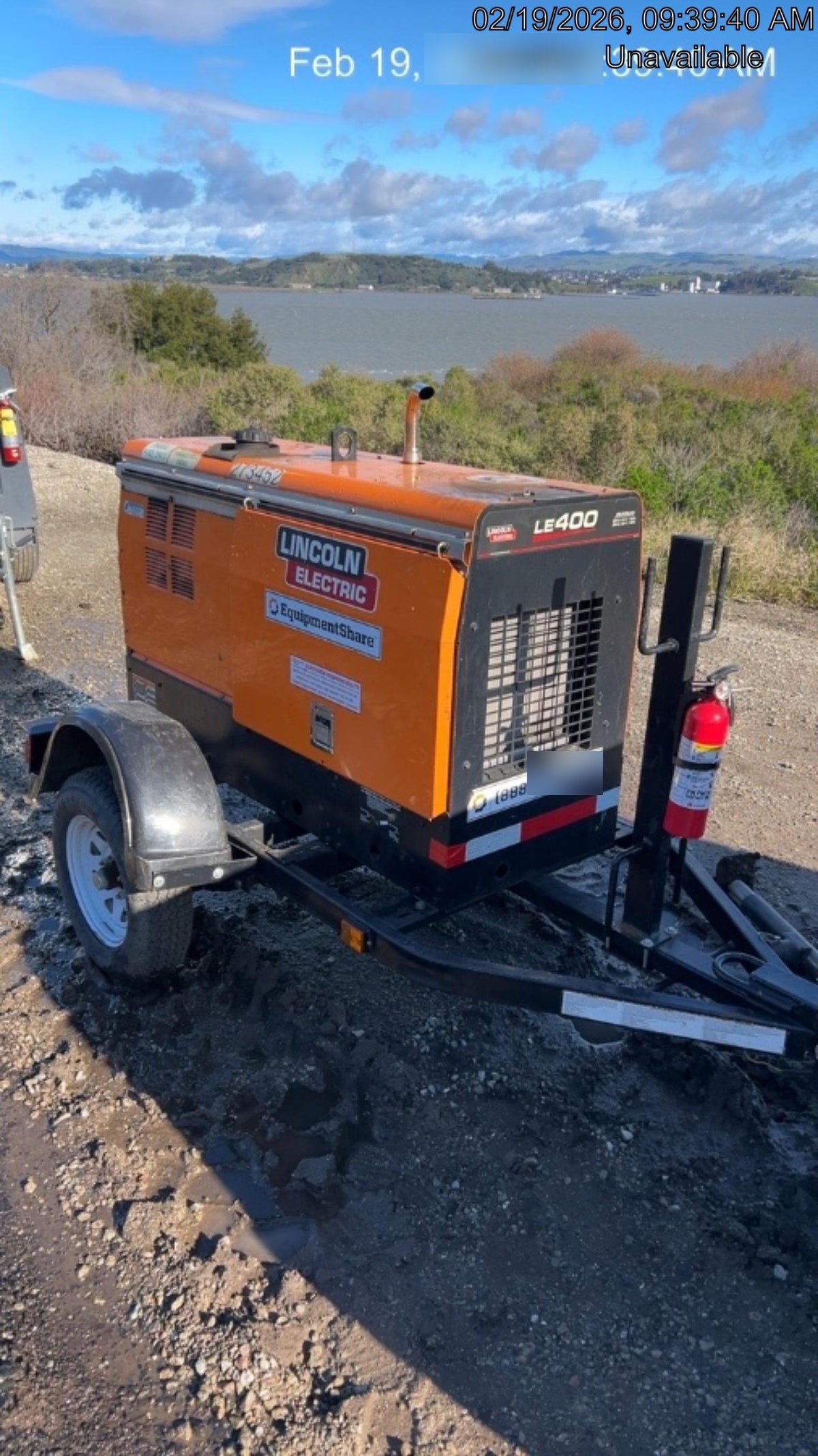 2022 Lincoln Electric LE400 Kubota V1505, Trlr, Cable Rack, Light Kit, ES Decals, T3