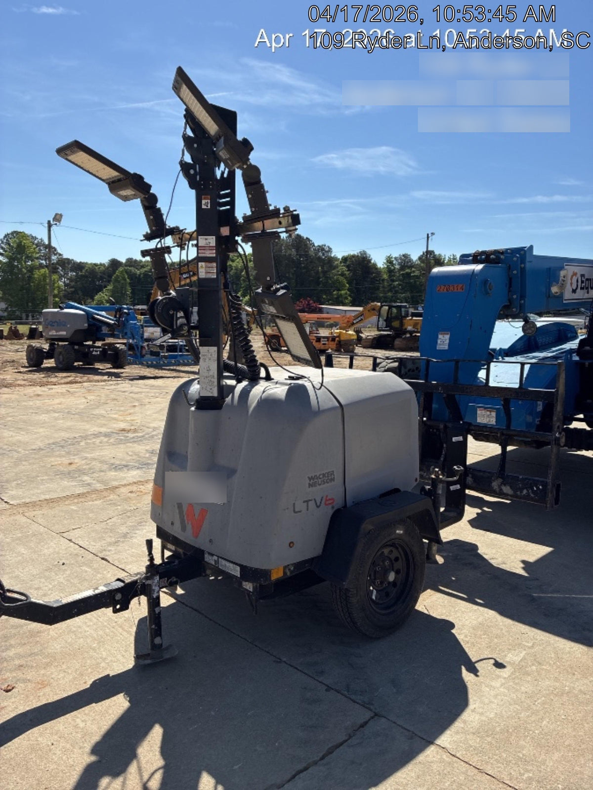 2019 Wacker Neuson LTV6L-MH Standard Options, ES Track Hardware, Fuel Level Sensor