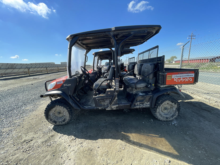 2022 Kubota RTV-X1140W-H Plastic Canopy, Windshield Acrylic Clear, LED Strobe Light, Wire Harness Kit, Back up Alarm