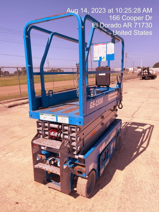 2020 Genie GS-1930 Fixed rails with chain entry gate - Pre A92.20