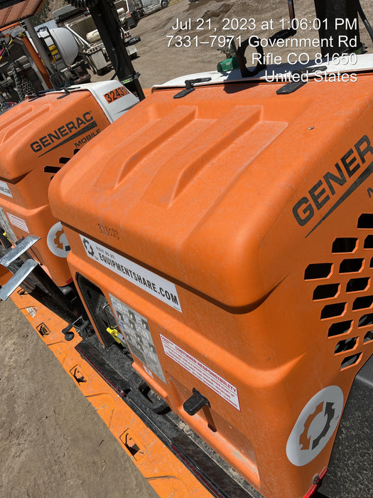 2023 Generac MLT2 Diesel, Flex Switch 120V Input, Powerzone Controller, (4) 320W LED Lights, 4kW Generator, 39.9 Gal Fuel Tank, 2" Ball, T3