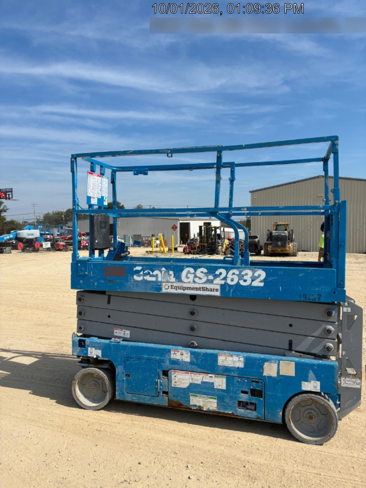 2018 Genie GS-2632 Genie GS-2632 w/Fixed Rail, Chain Entry
