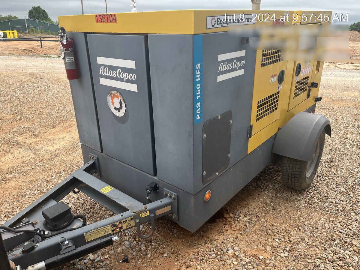 2021 ATLAS COPCO PAS 150 HF CS Enclosed