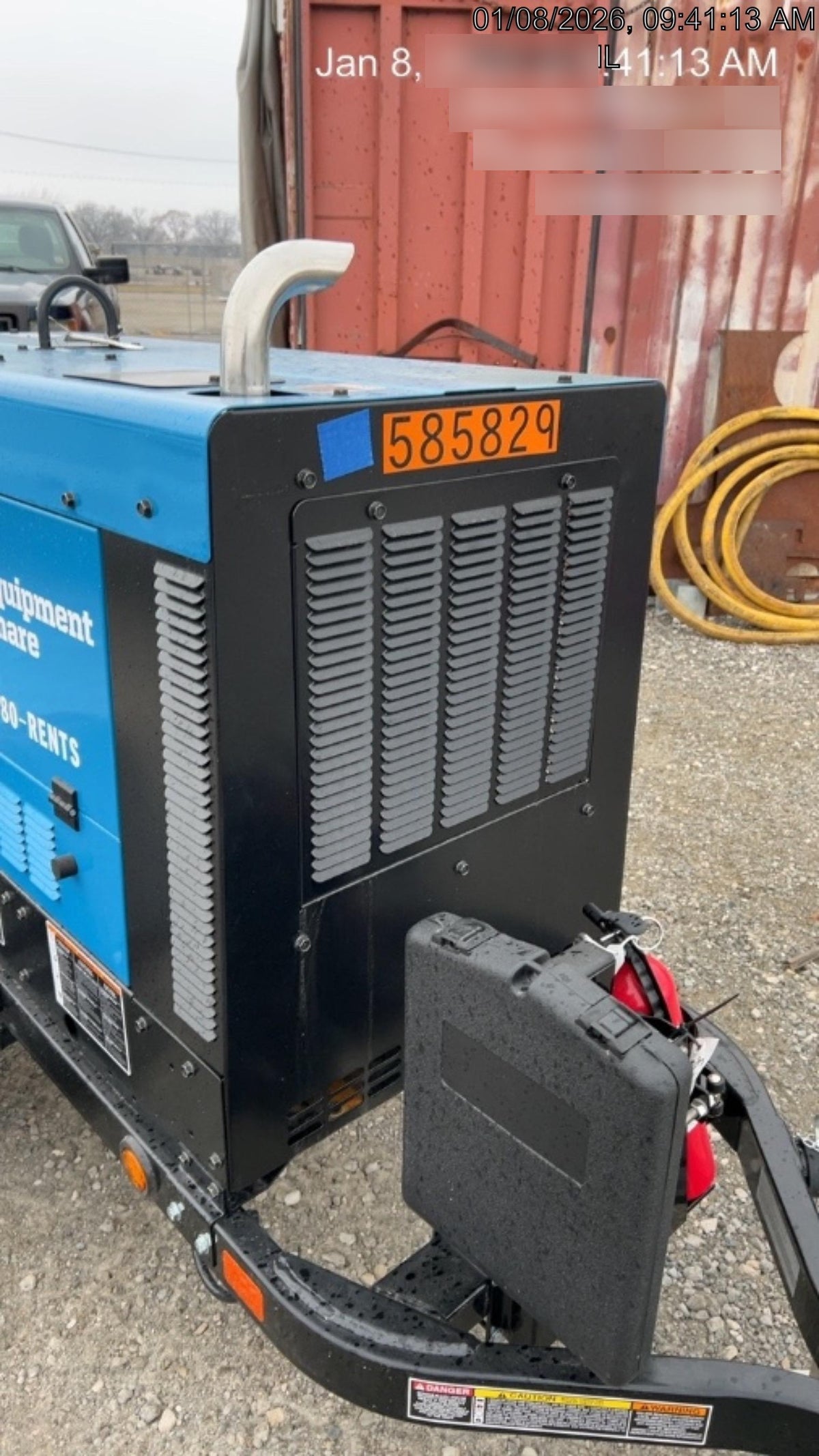 2025 MILLER ELECTRIC BIG BLUE 400