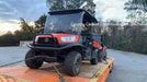 2021 Kubota RTV-X1140W-H Plastic Canopy, Windshield Acrylic Clear, LED Strobe Light, Wire Harness Kit, Back up Alarm