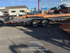 2025 TEXAS PRIDE TRAILERS 21' Lowboy Gravity Tilt Bed 14K Bumper Pull Trailer