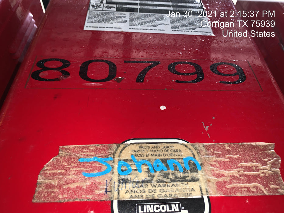 2020 LINCOLN ELECTRIC FLEXTEC 350X