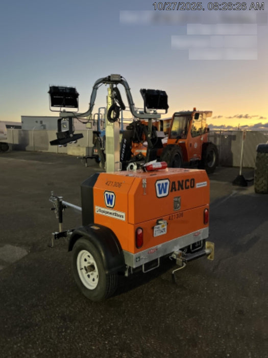 2024 Wanco WLTT-4MM4K Diesel, Deep Sea Controller, Shore Power Plug, Auto Start, (4) 350W LED Floodlights, 4kW Generator, 60 Gal Fuel Tank, 2" Ball, T3