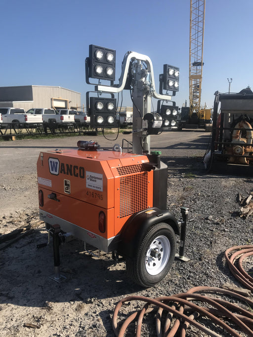 2024 Wanco WLTT-4MM4K Diesel, Deep Sea Controller, Shore Power Plug, Auto Start, (4) 350W LED Floodlights, 4kW Generator, 60 Gal Fuel Tank, 2" Ball, T3