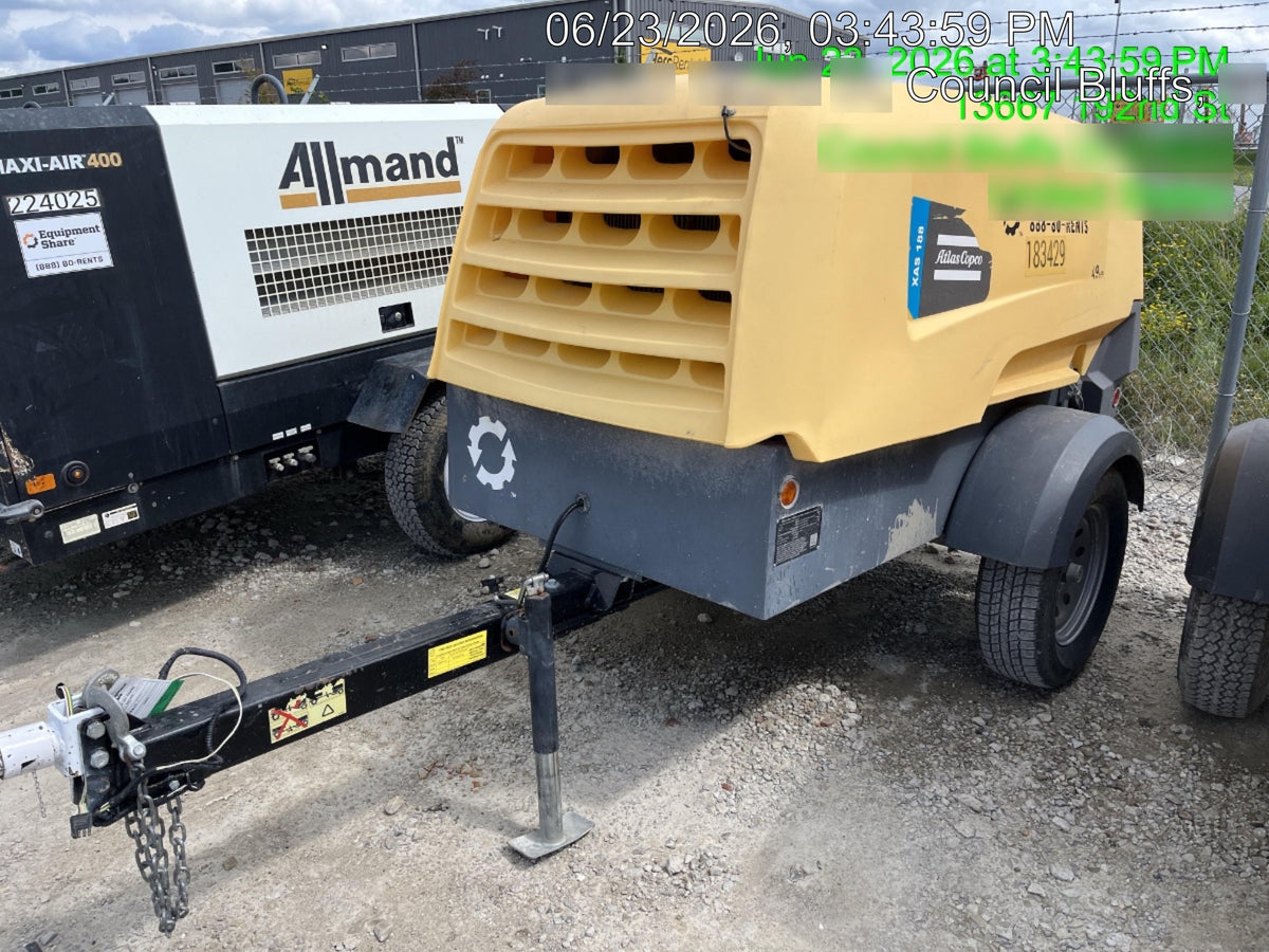2021 ATLAS COPCO XAS188 CWK