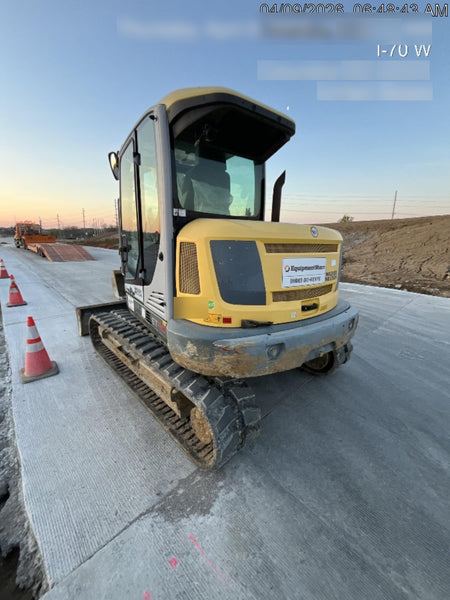 Wacker Neuson ET90 Cab, Long Dipperstick, Track, Bucket