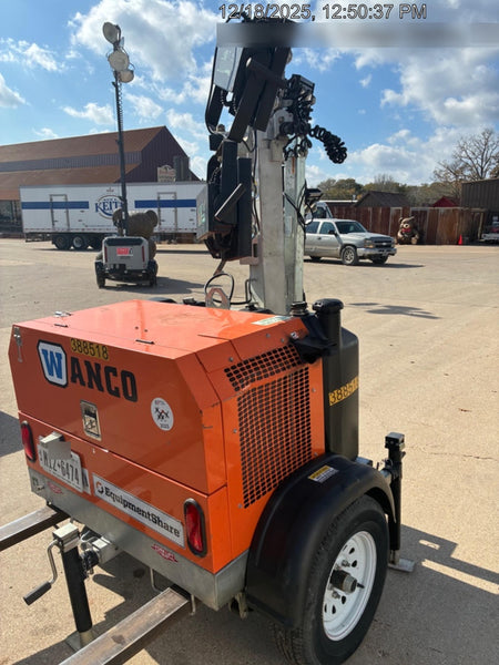 2024 Wanco WLTT-4MM4K Diesel, Deep Sea Controller, Shore Power Plug, Auto Start, (4) 350W LED Floodlights, 4kW Generator, 60 Gal Fuel Tank, 2" Ball, T3