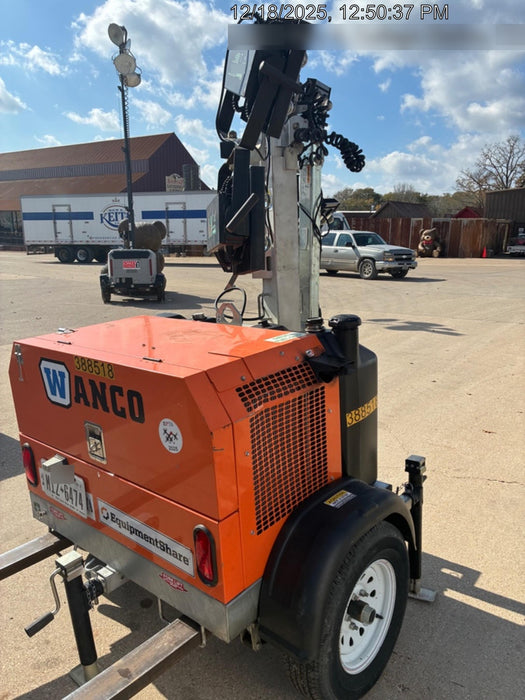 2024 Wanco WLTT-4MM4K Diesel, Deep Sea Controller, Shore Power Plug, Auto Start, (4) 350W LED Floodlights, 4kW Generator, 60 Gal Fuel Tank, 2" Ball, T3