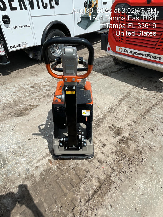 2022 Multiquip MVH158 Honda GX200, 17" Plate, Gas