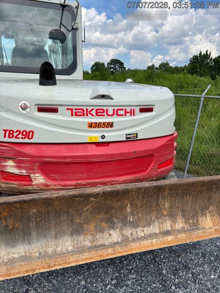 2024 TAKEUCHI TB290-CR