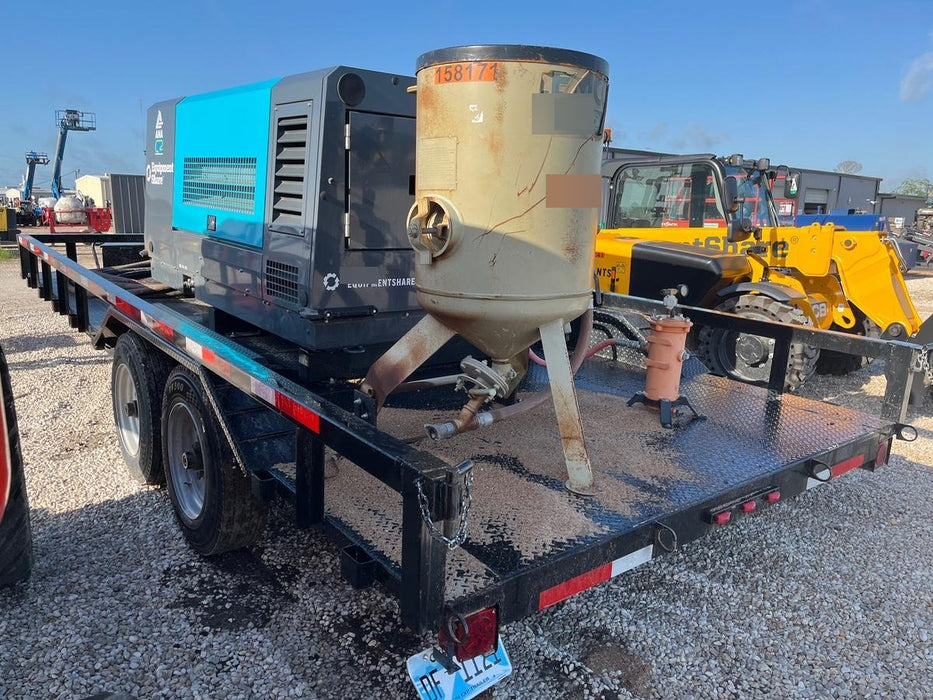 2024 TEXAS PRIDE TRAILERS 18'-20' Lowboy Sand Blasting Unit