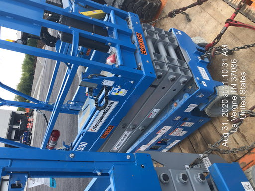 2020 Genie GS-1930 Fixed rails with chain entry gate - Pre A92.20