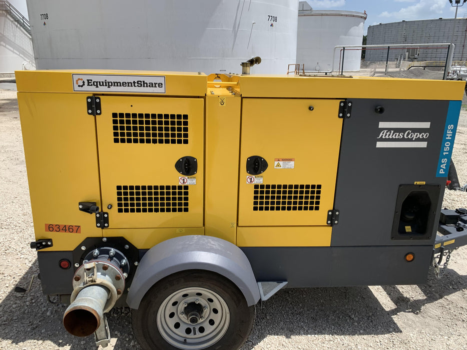 2020 ATLAS COPCO PAS 150 HF CS Enclosed