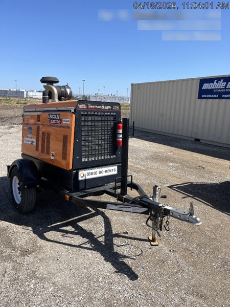 2021 Lincoln Electric Vantage 549X Ready Pak 3, ORANGE (includes trailer, cable rack, fender light kit)