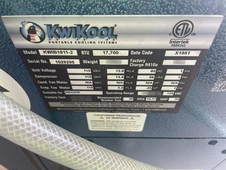 2023 KWIKOOL KWIB1811-2
